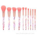 Private Label Crystal Makeup Brush With Diamonds